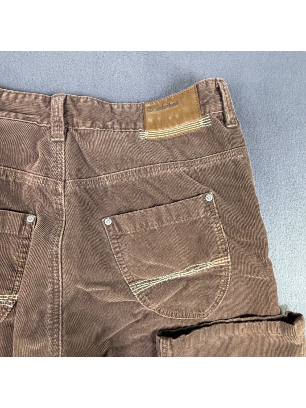 VTG Timberland Blacksville Brown Corduroy Trousers Pants 36X30 Workwear EUC - Picture 8 of 12